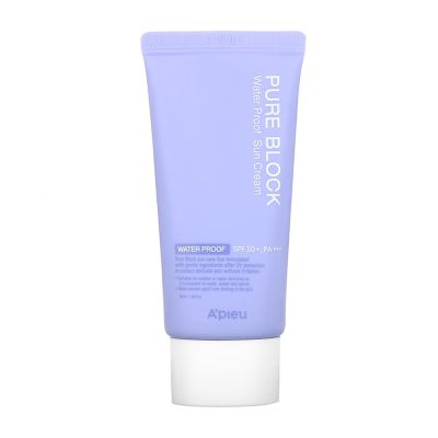 Apieu: Pure Block Water Proof Sun Cream SPF50+ & Pa+++ - 50ml